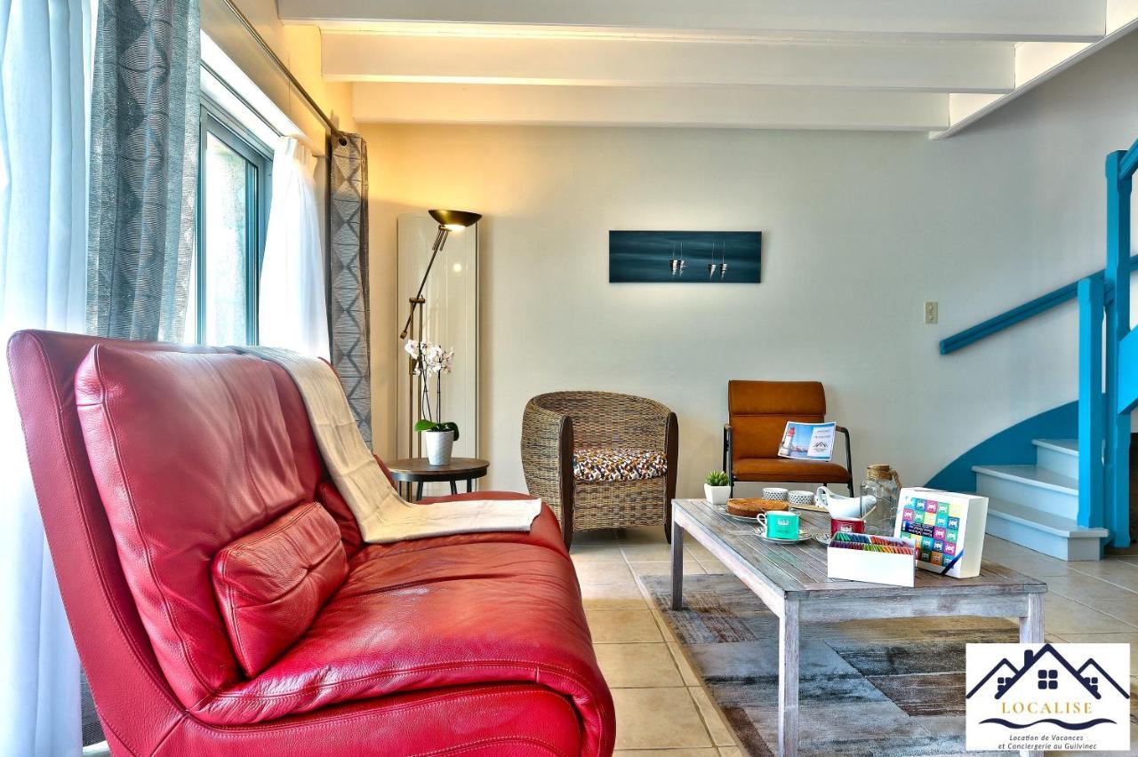Localise - M3A La Maison Du Pecheur Au Guilvinec - Chambres Vue Mer - A 20M De La Mer Situee A La Pointe De Men Meur - Tout A Pied, Plage, Port, Centre, Commerces, Marche - Wifi Inclus - Linge De Lit Inclus - Jardin Clos - En Option , Menage Et Servi Экстерьер фото