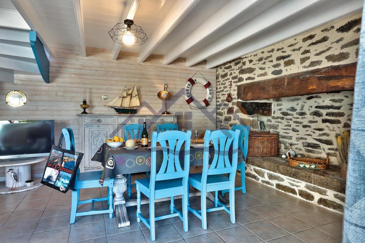 Localise - M3A La Maison Du Pecheur Au Guilvinec - Chambres Vue Mer - A 20M De La Mer Situee A La Pointe De Men Meur - Tout A Pied, Plage, Port, Centre, Commerces, Marche - Wifi Inclus - Linge De Lit Inclus - Jardin Clos - En Option , Menage Et Servi Экстерьер фото