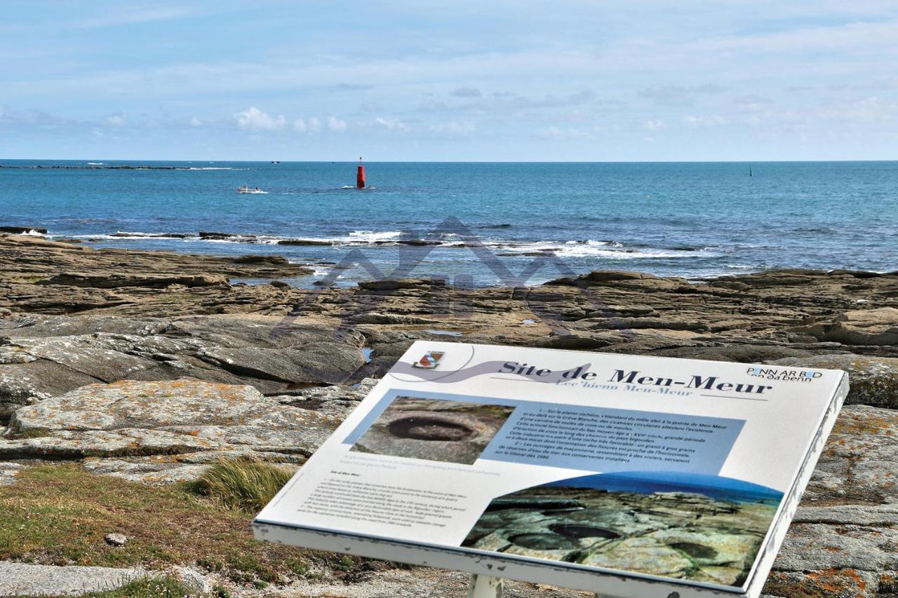 Localise - M3A La Maison Du Pecheur Au Guilvinec - Chambres Vue Mer - A 20M De La Mer Situee A La Pointe De Men Meur - Tout A Pied, Plage, Port, Centre, Commerces, Marche - Wifi Inclus - Linge De Lit Inclus - Jardin Clos - En Option , Menage Et Servi Экстерьер фото