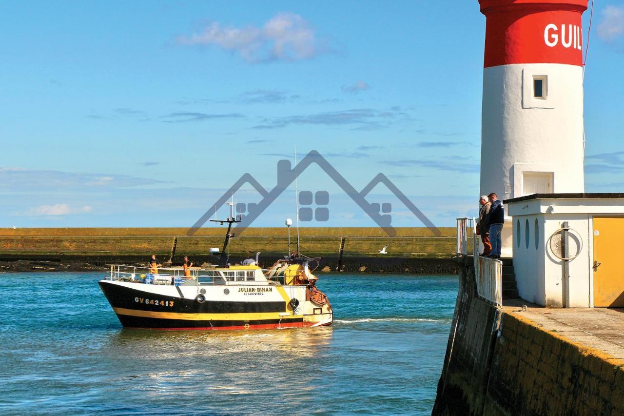 Localise - M3A La Maison Du Pecheur Au Guilvinec - Chambres Vue Mer - A 20M De La Mer Situee A La Pointe De Men Meur - Tout A Pied, Plage, Port, Centre, Commerces, Marche - Wifi Inclus - Linge De Lit Inclus - Jardin Clos - En Option , Menage Et Servi Экстерьер фото